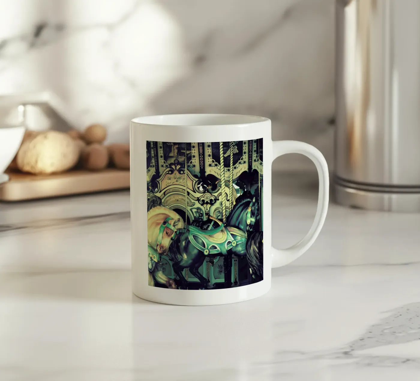 Carousel keramische mok van Robin Delean