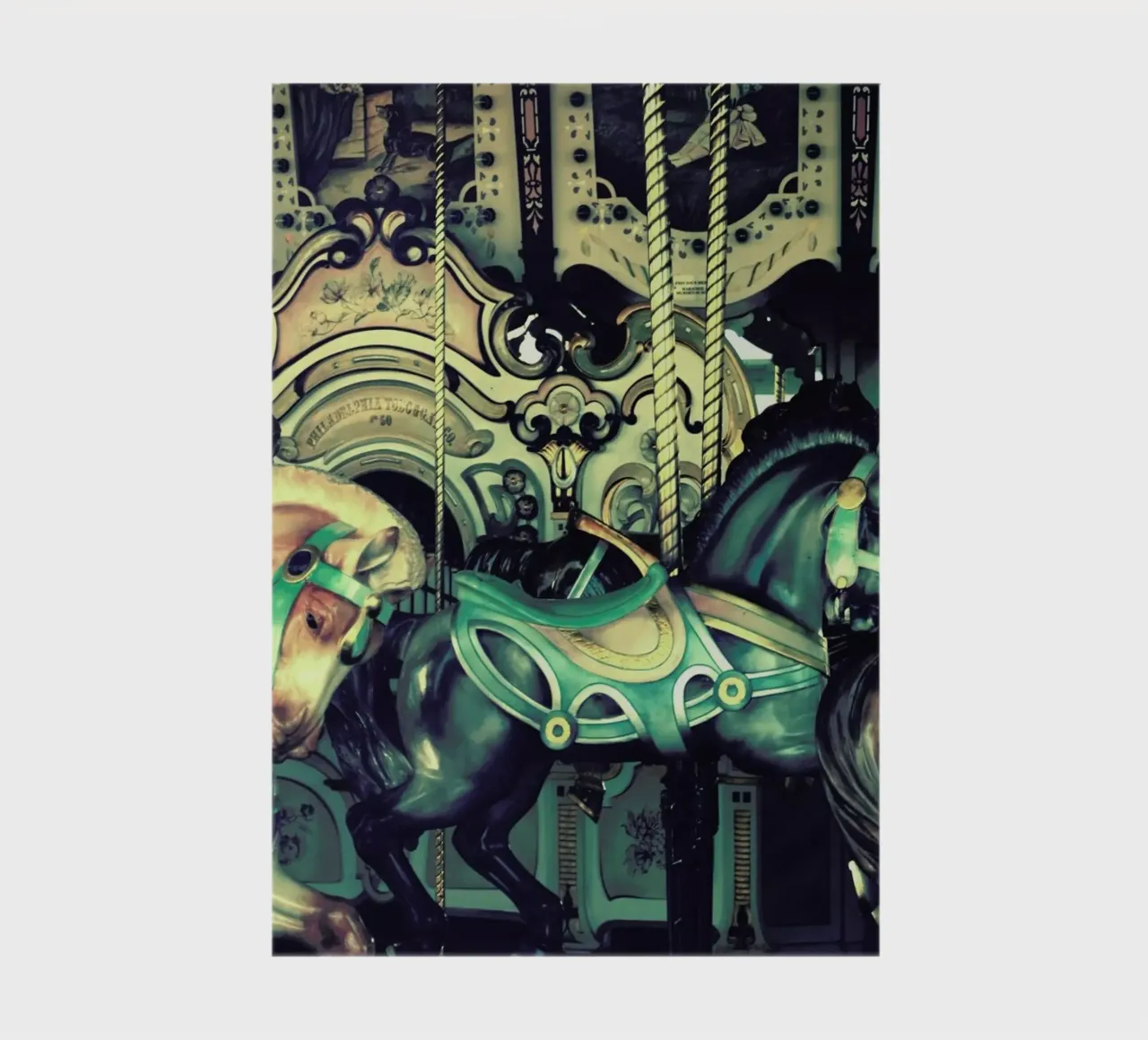 Carousel notebook by Robin Delean