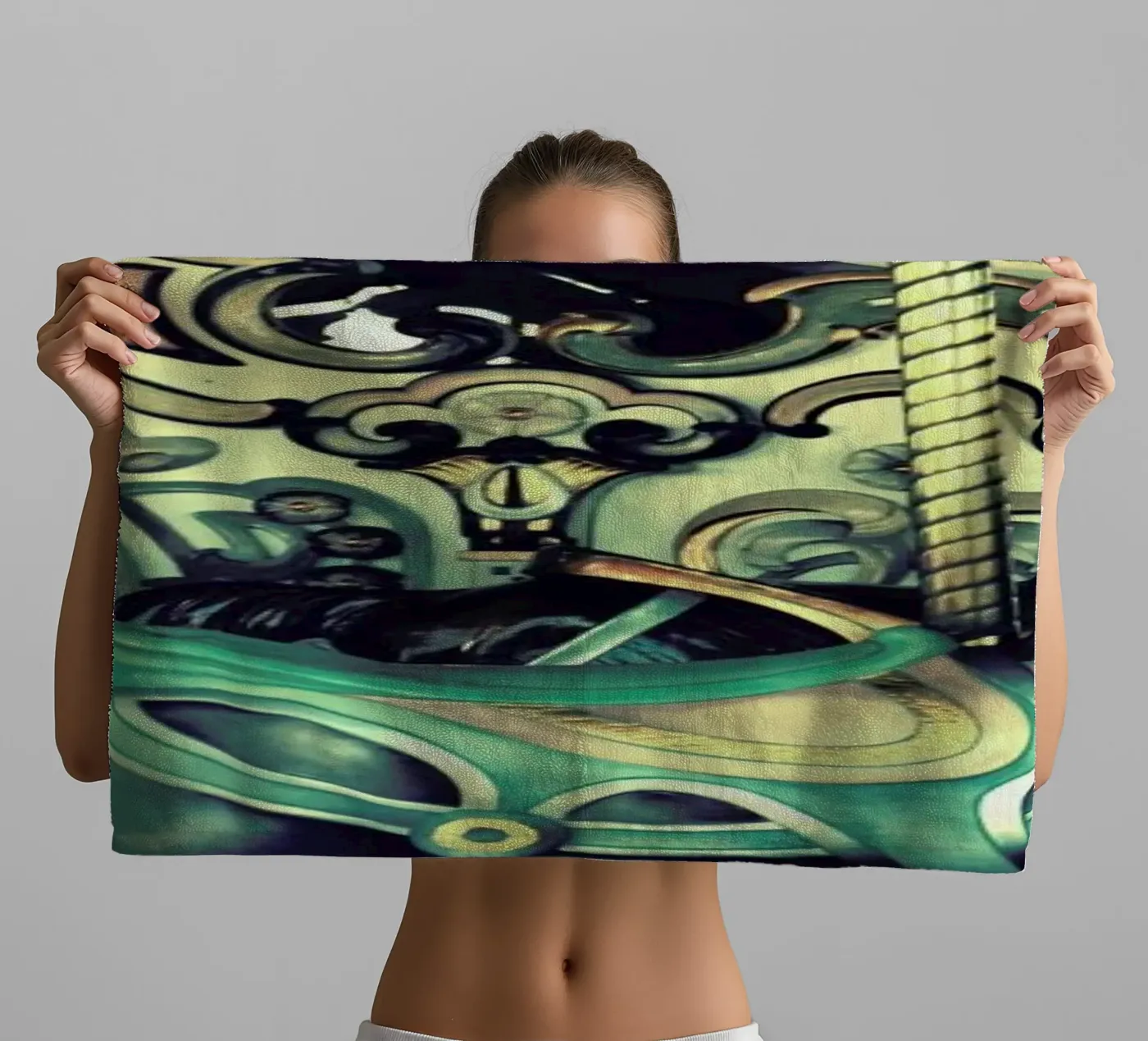 Carousel badhanddoek van Robin Delean