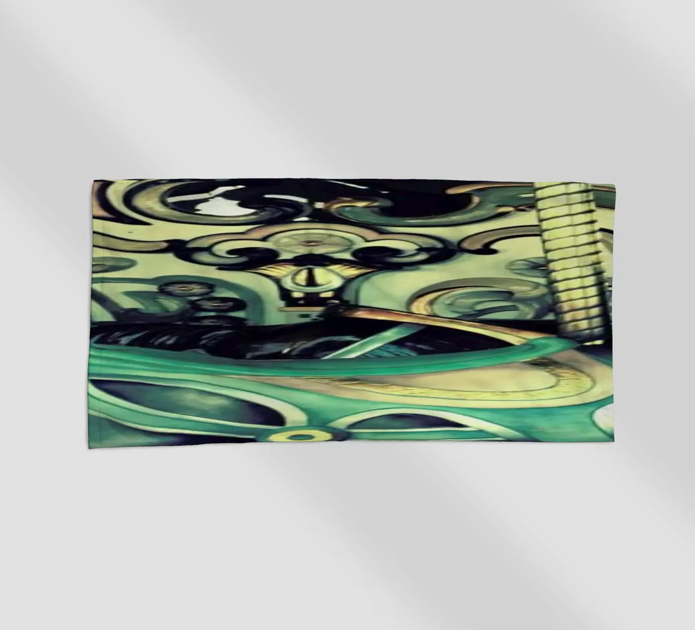 Carousel Strandtuch von Robin Delean