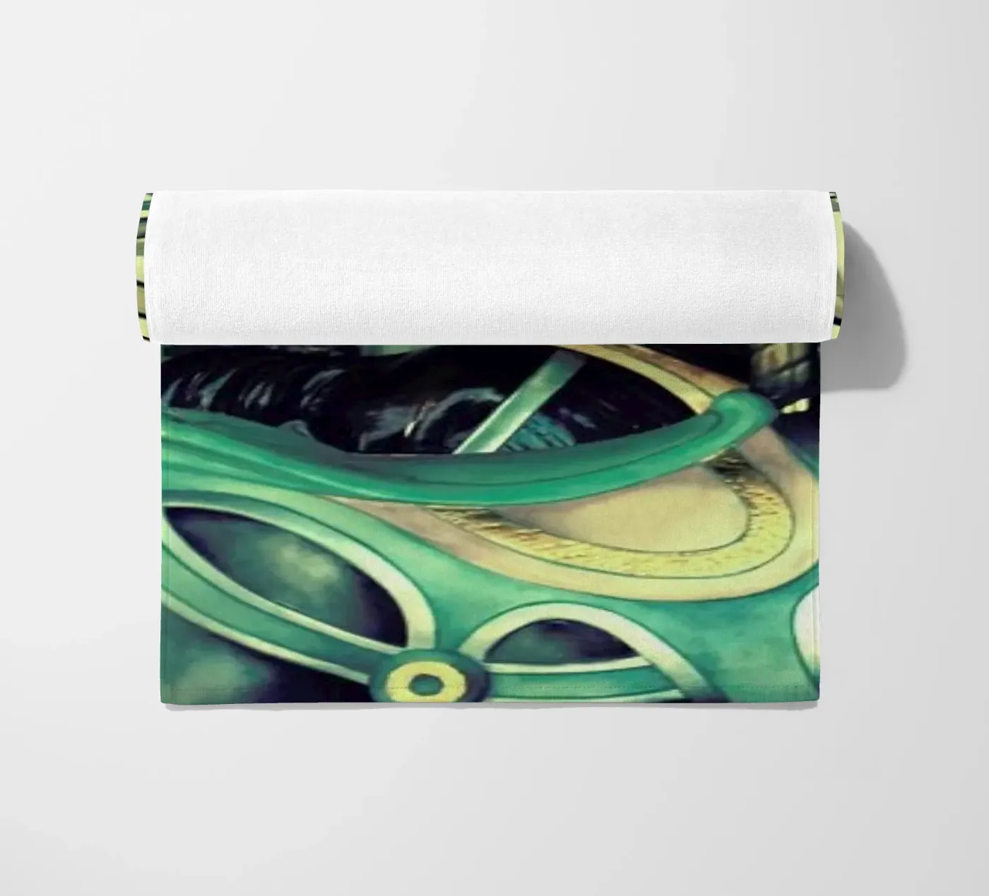 Carousel Strandtuch von Robin Delean