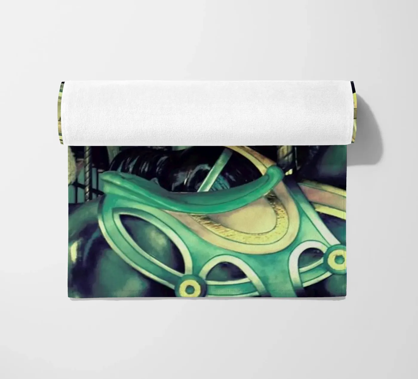 Carousel Strandtuch von Robin Delean