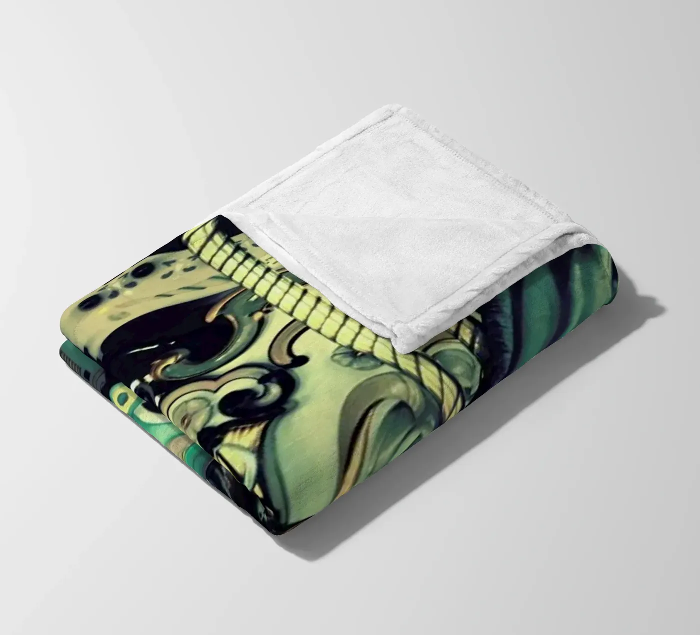 Carousel coperta in pile da Robin Delean