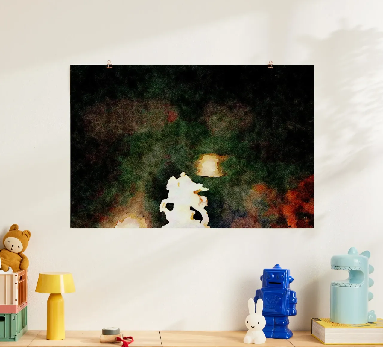 Parigi di notte poster da Massimo Frascogna