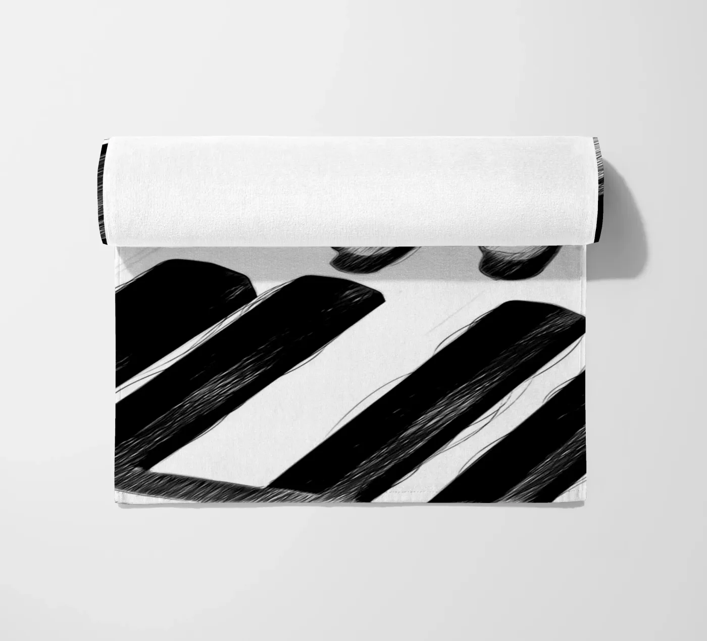 Bianco e nero telo mare da Massimo Frascogna