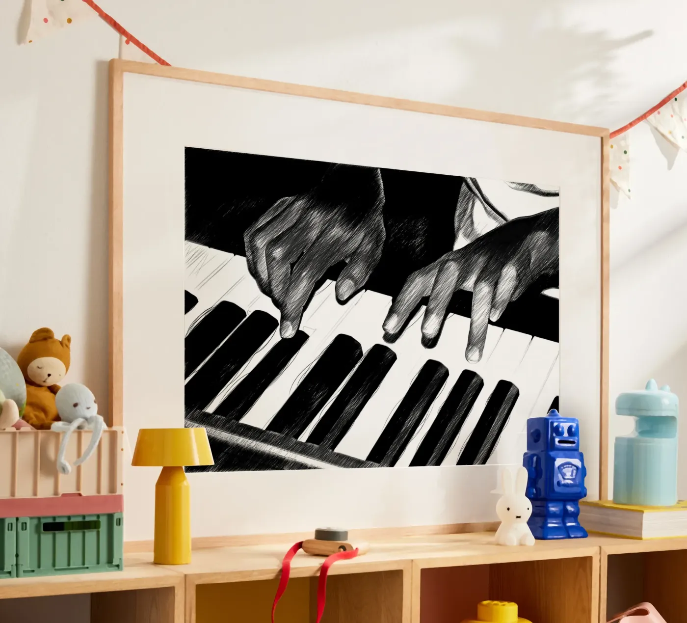 Black and white poster da Massimo Frascogna