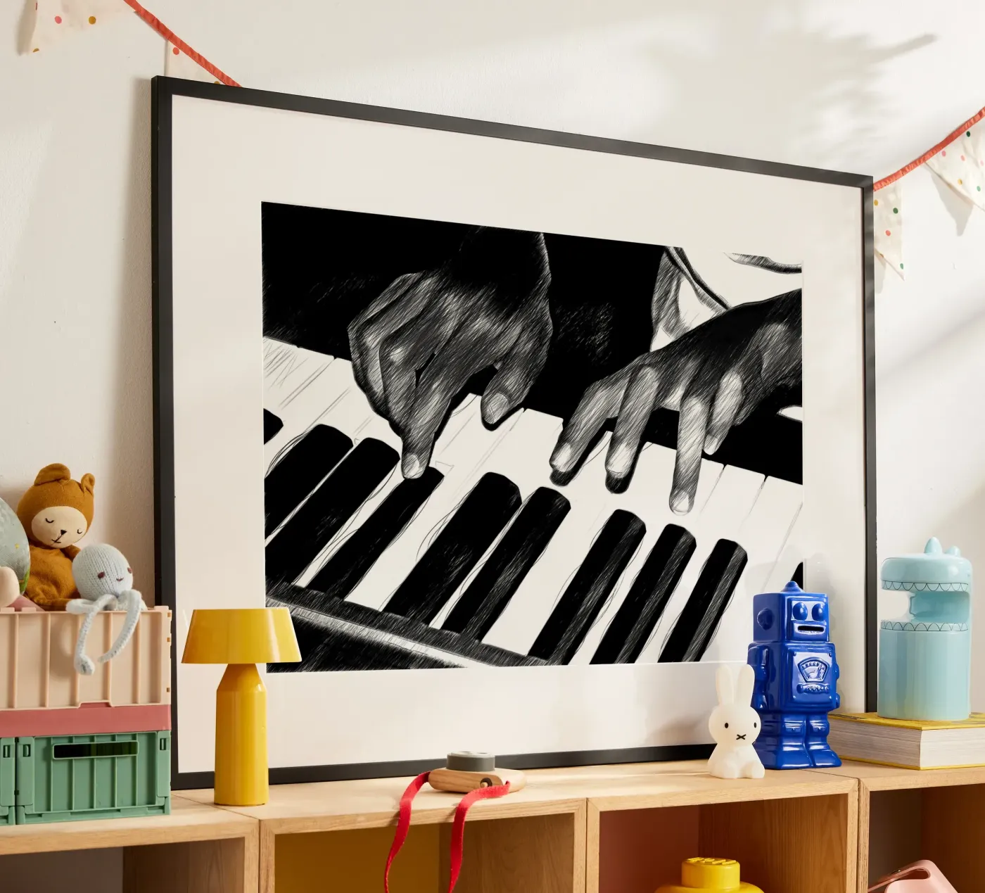 Black and white poster da Massimo Frascogna