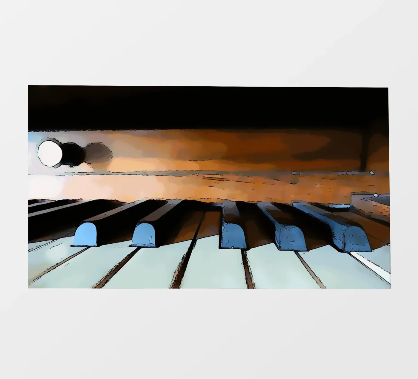 Chiavi pellicola backlit da Massimo Frascogna