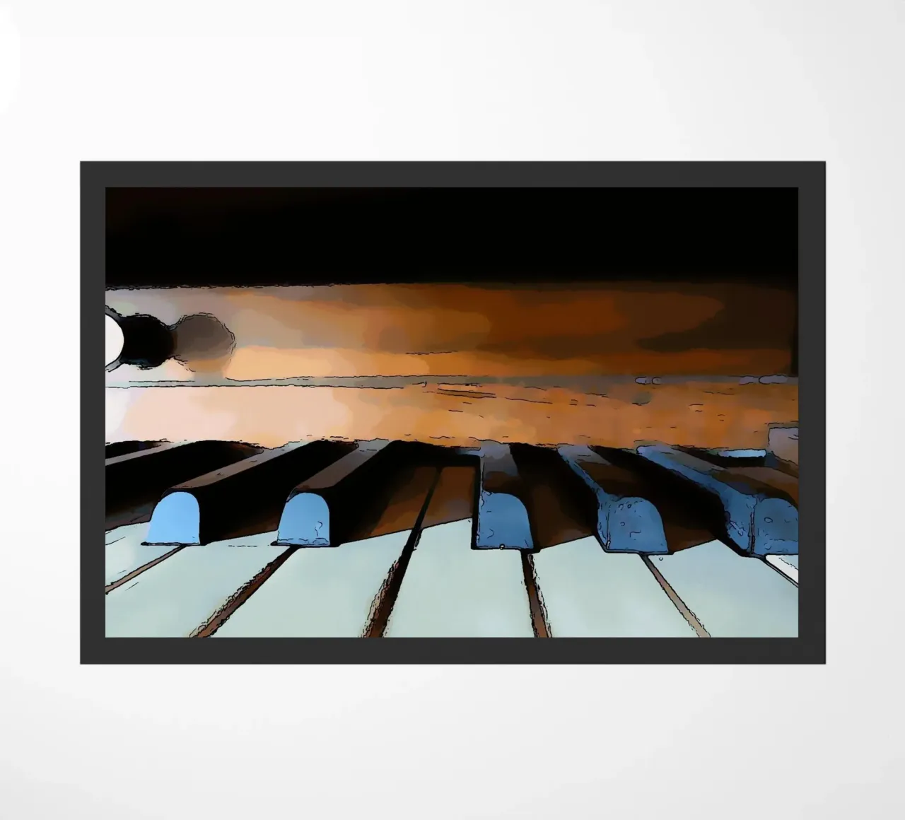 Keys doormat by Massimo Frascogna