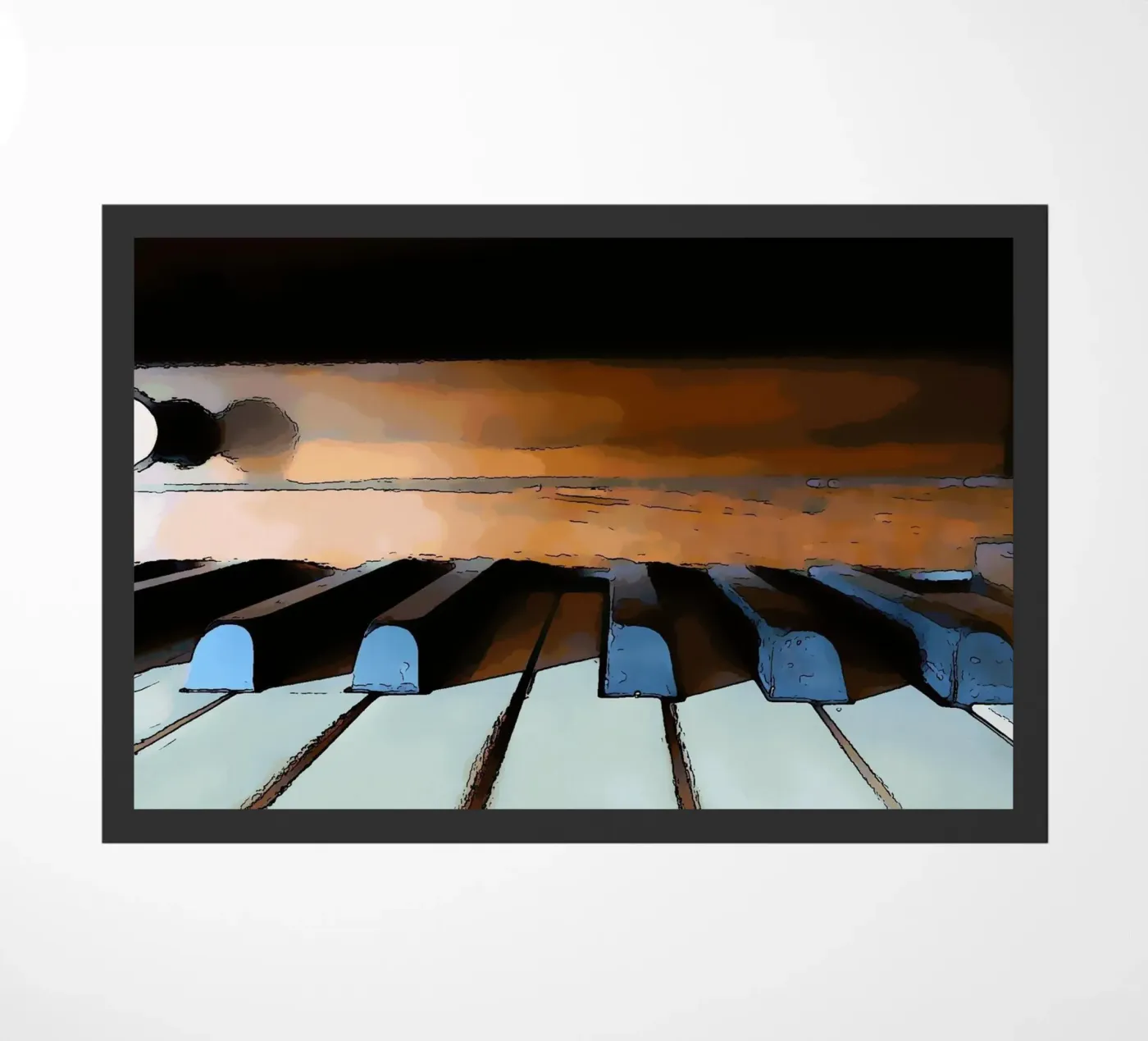 Sleutels deurmat van Massimo Frascogna