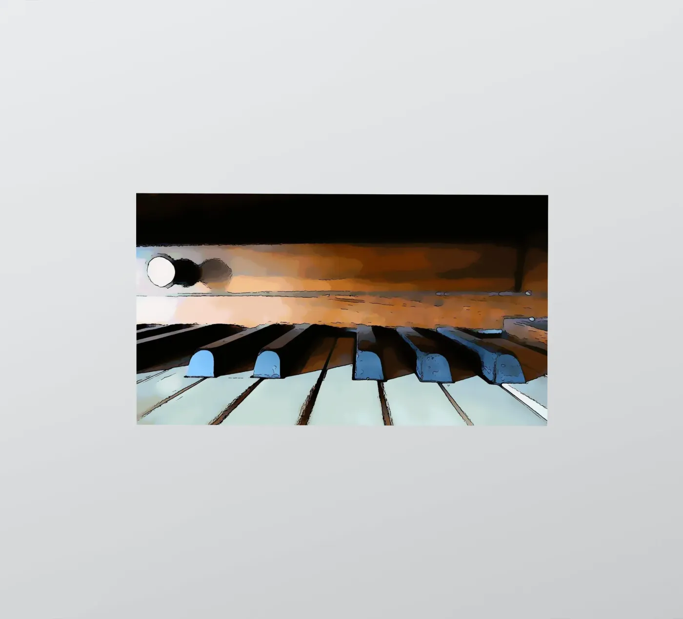 Keys sticker by Massimo Frascogna