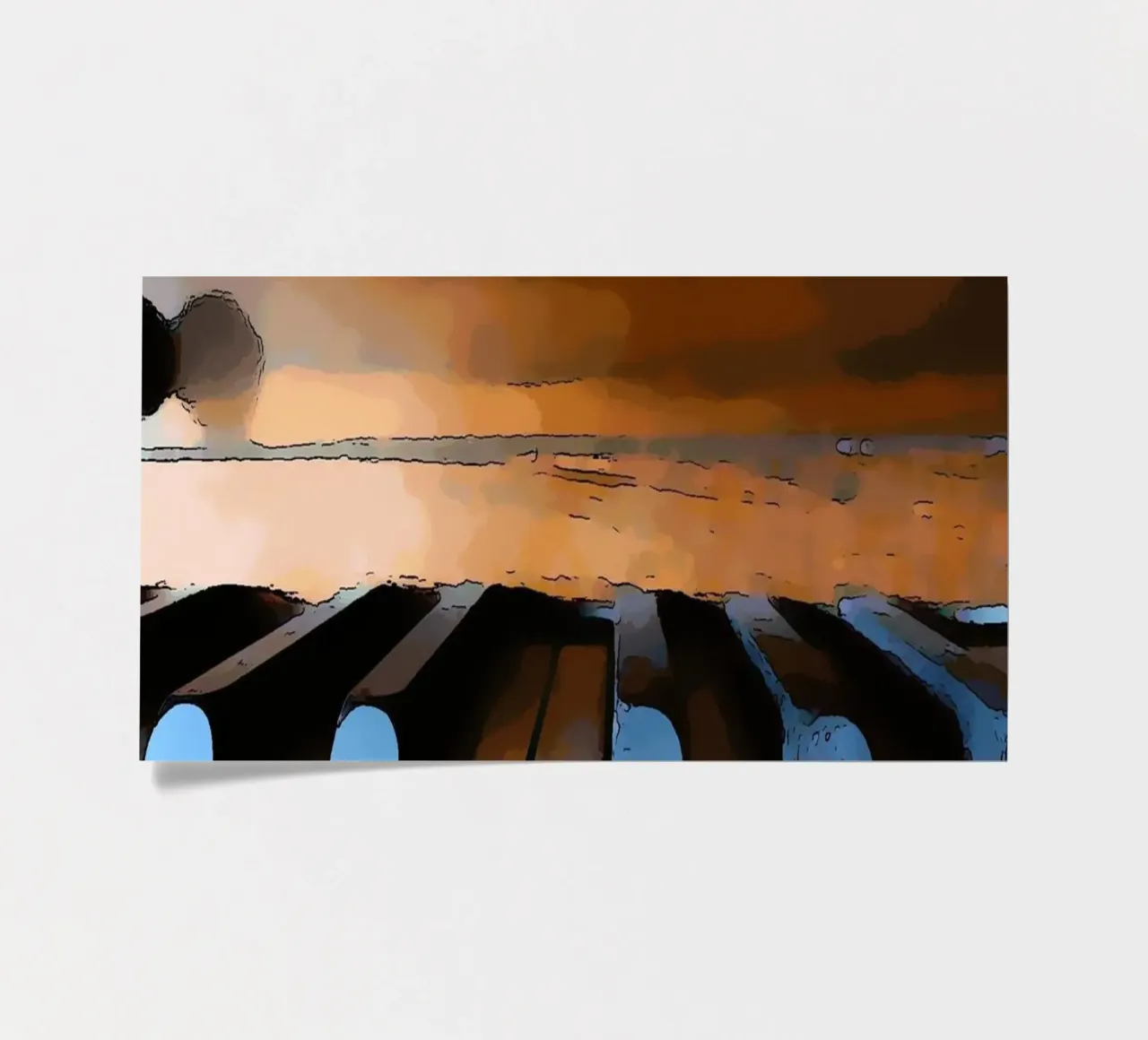 Keys sticker sheet by Massimo Frascogna