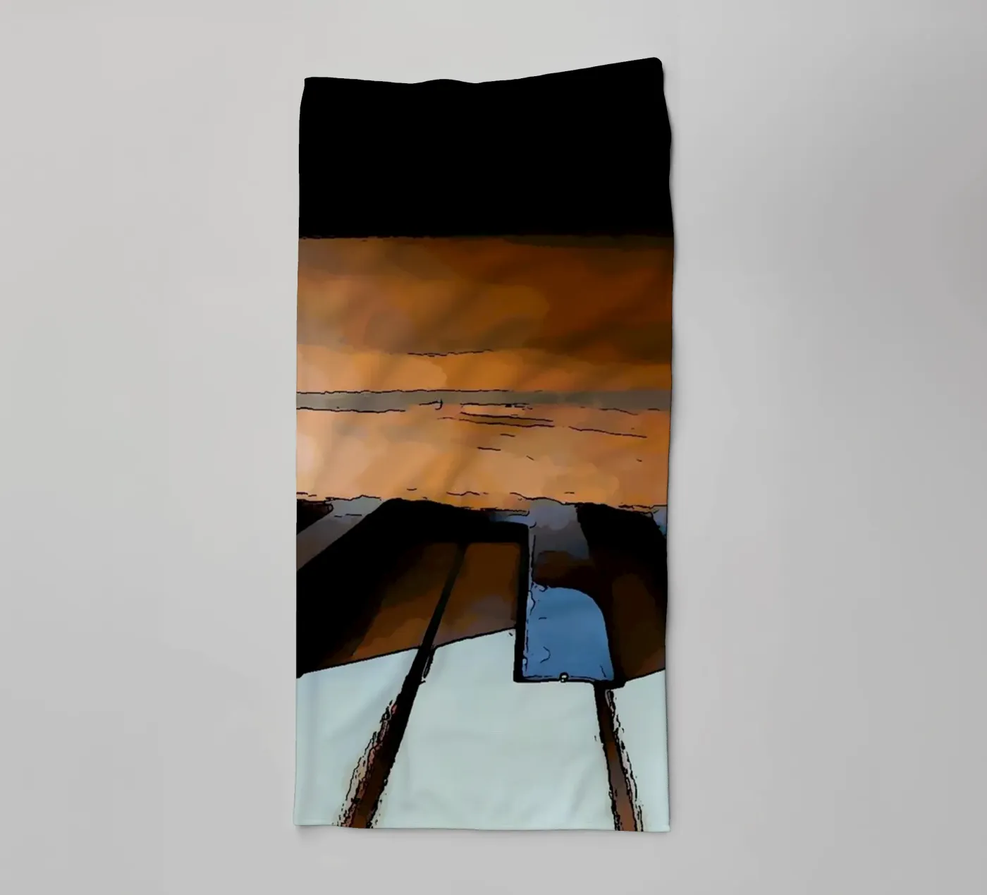 Sleutels badhanddoek van Massimo Frascogna