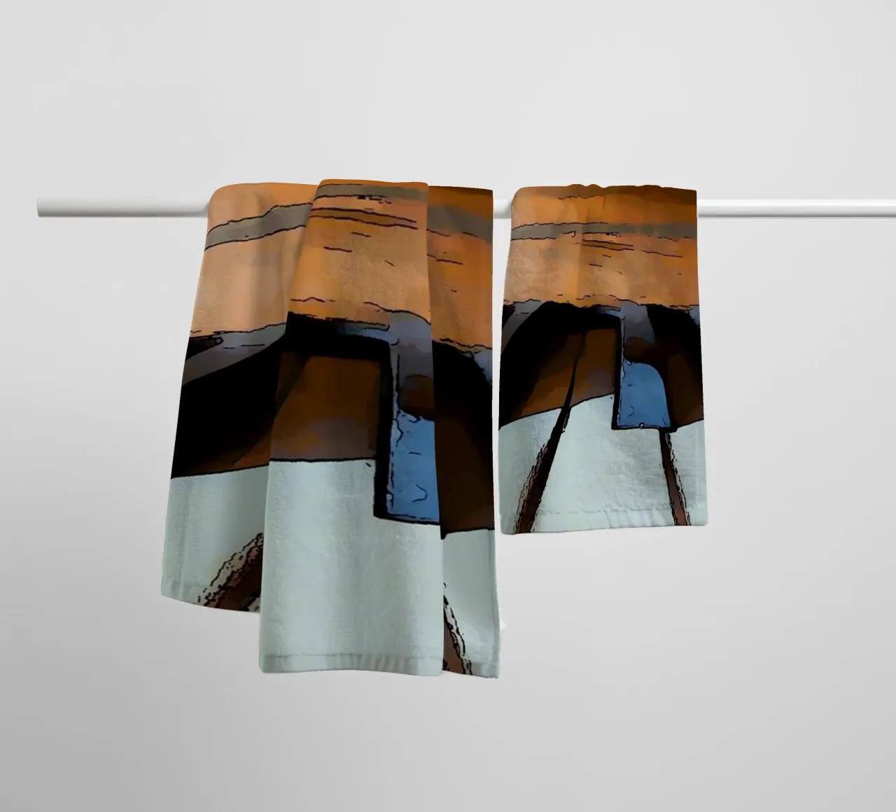 Chiavi asciugamano da bagno da Massimo Frascogna