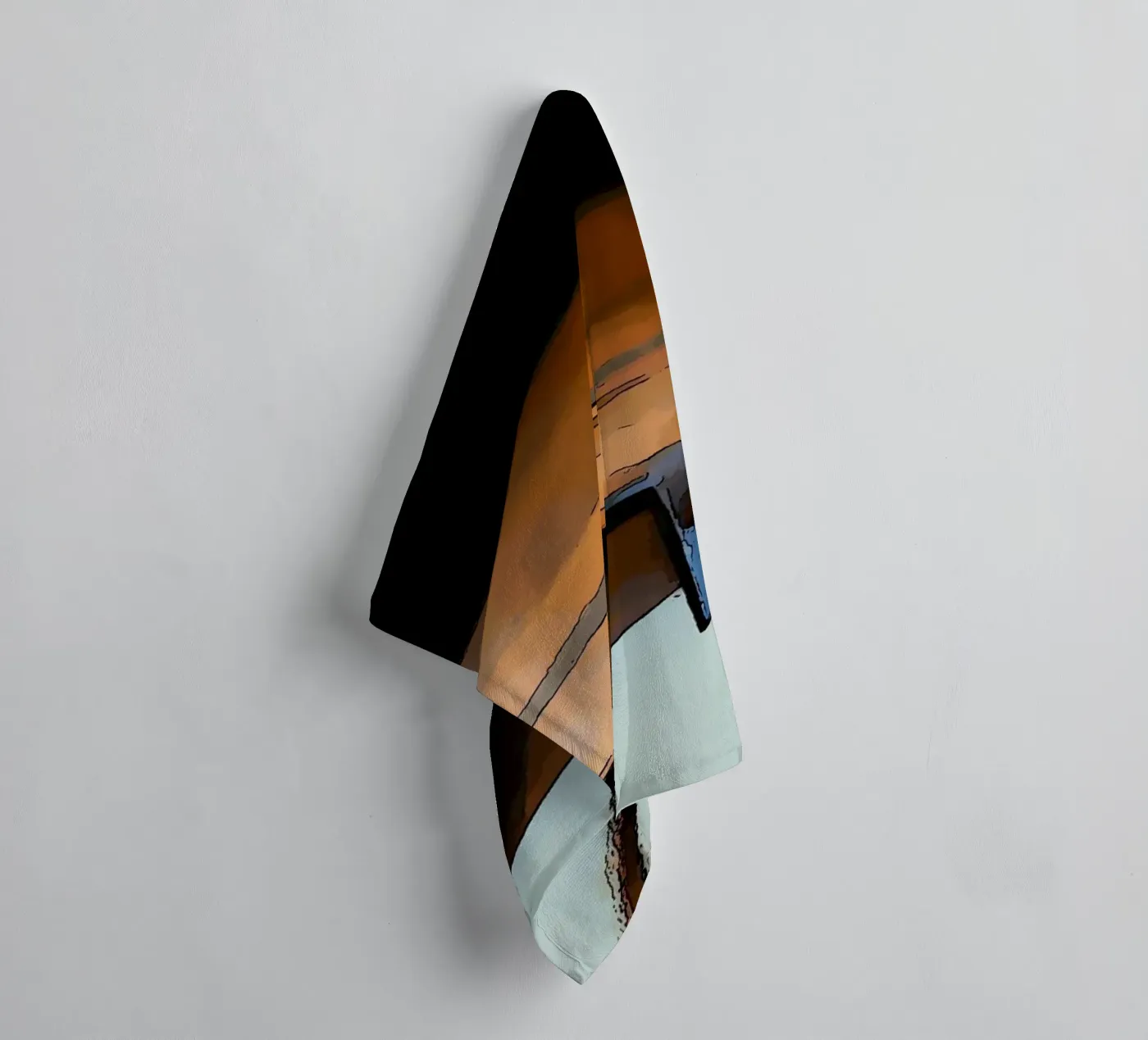 Sleutels badhanddoek van Massimo Frascogna