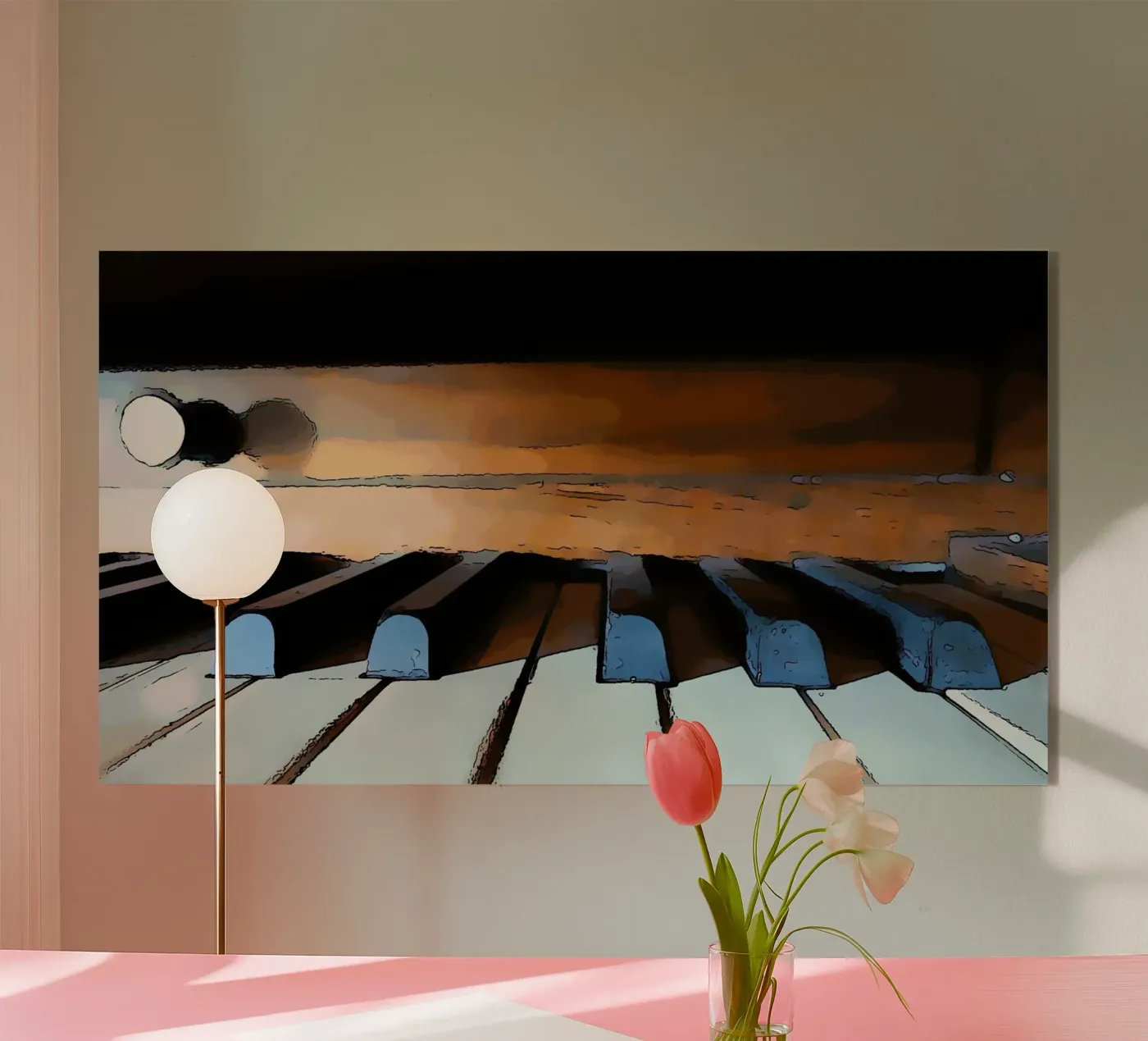 Keys plexiglass da Massimo Frascogna