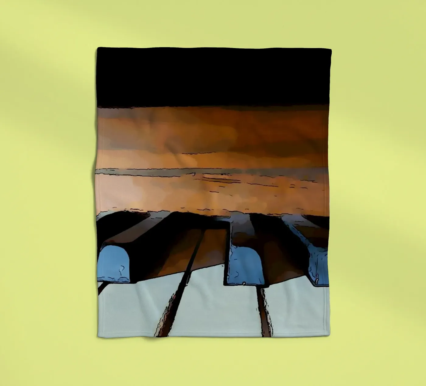 Keys Fleecedecke von Massimo Frascogna