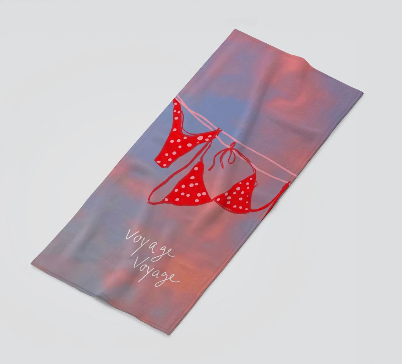 Voyage Voyage serviette de plage de Hej Ibiza by Ute Arnold
