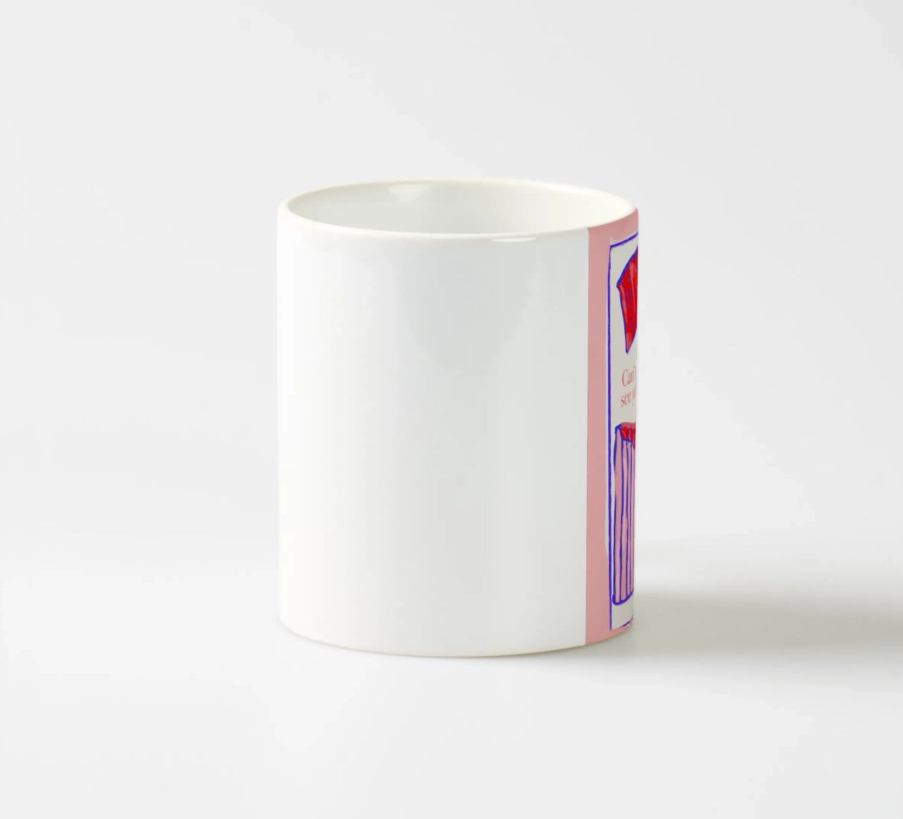 Can't wait to see you again tazza in ceramica da Hej Ibiza by Ute Arnold