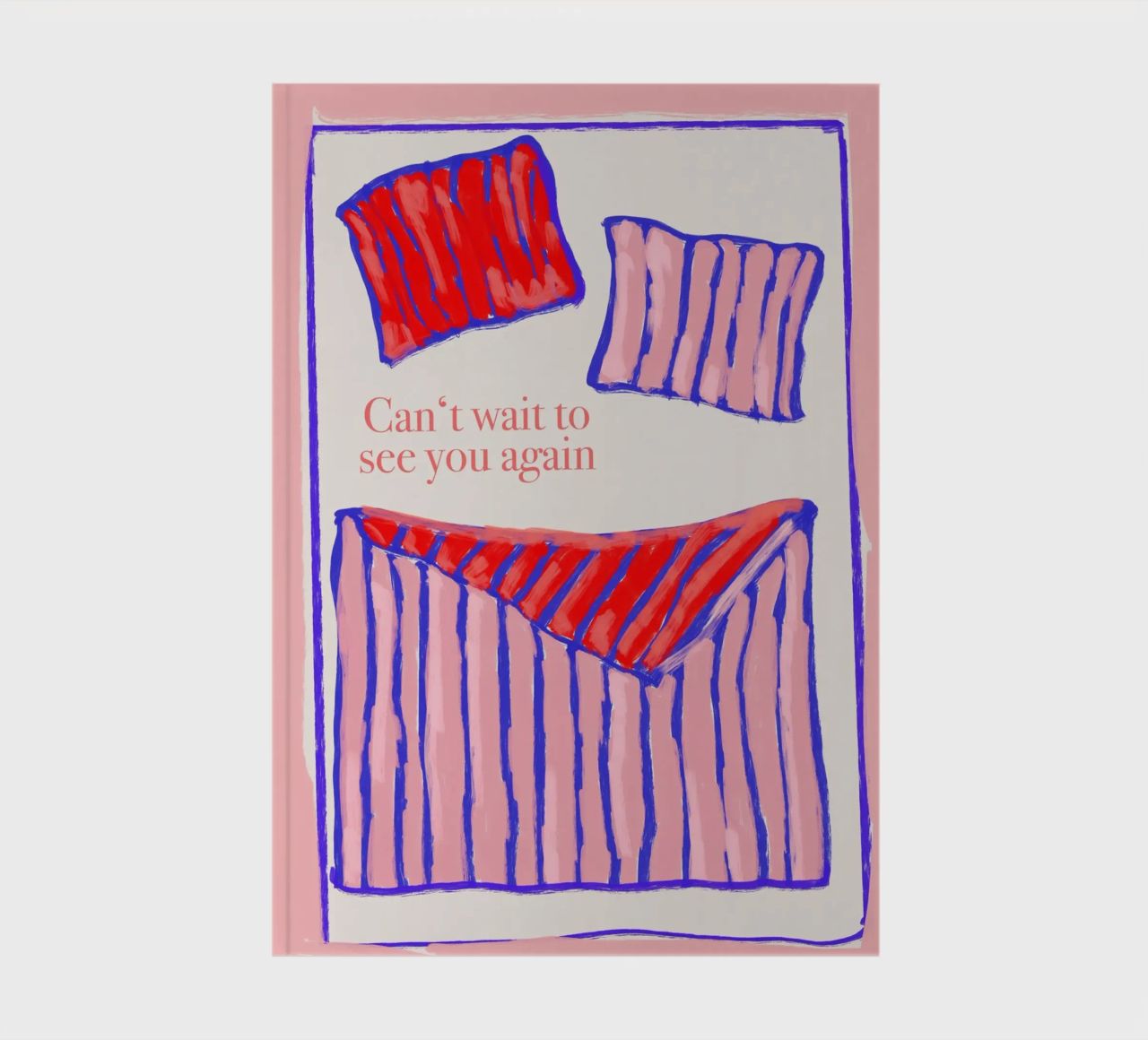 Can't wait to see you again notebook by Hej Ibiza by Ute Arnold