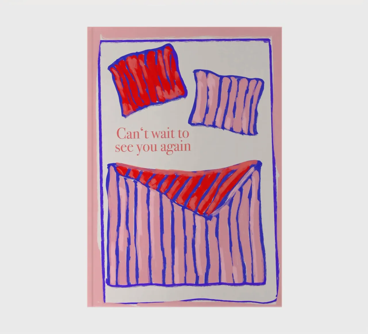 Can't wait to see you again carnet de notes de Hej Ibiza by Ute Arnold