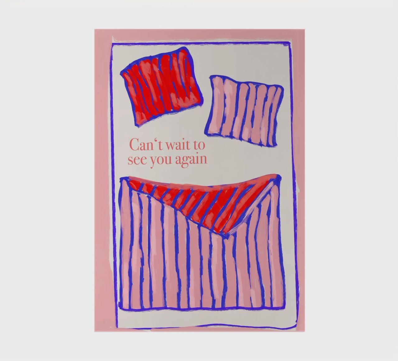 Can't wait to see you again notebook by Hej Ibiza by Ute Arnold