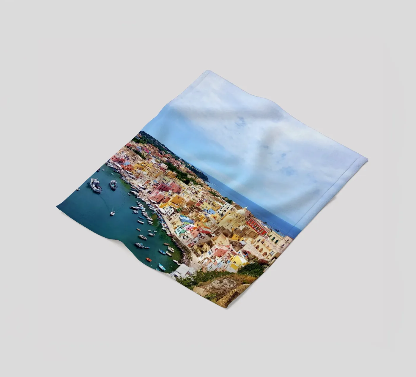 Procida Fleecedecke von Massimo Frascogna