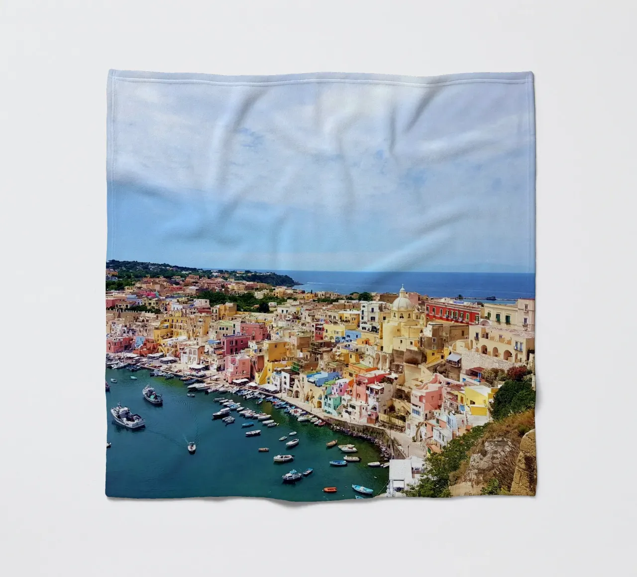 Procida fleecedeken van Massimo Frascogna