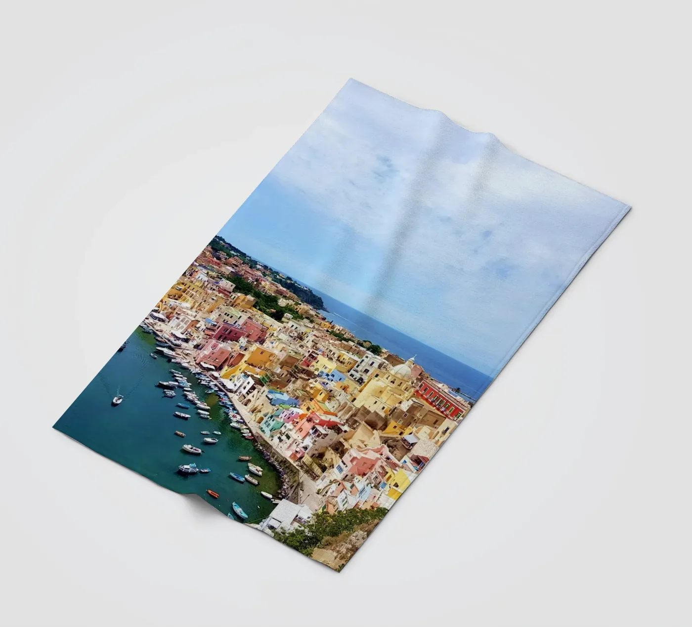 Procida Fleecedecke von Massimo Frascogna