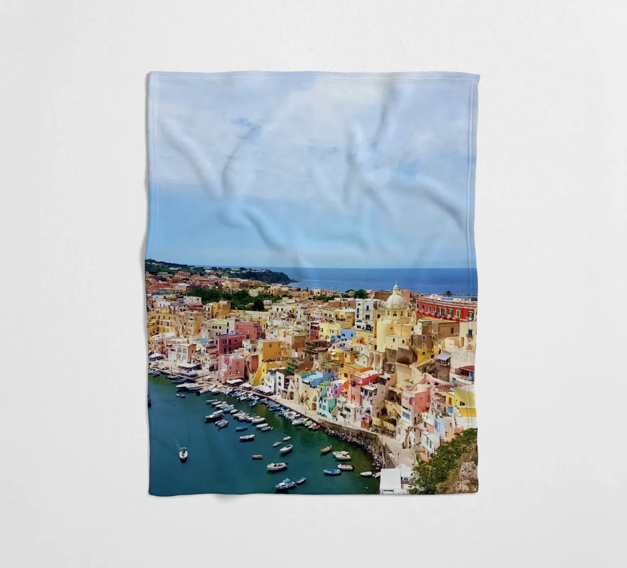 Procida fleecedeken van Massimo Frascogna