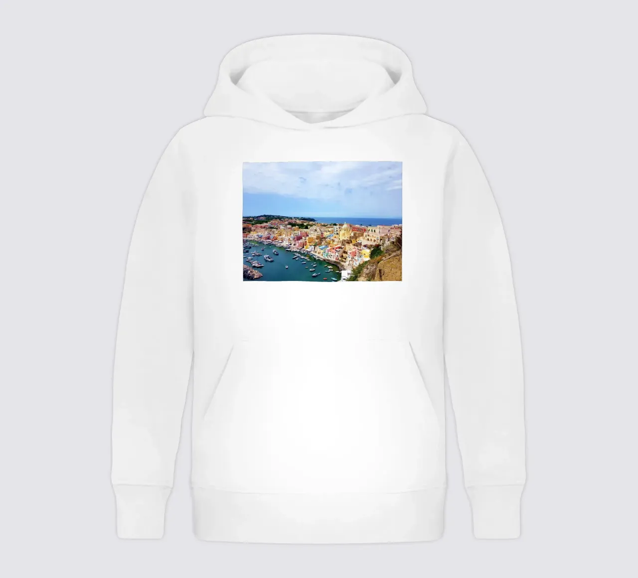 Procida felpa bambino con cappuccio da Massimo Frascogna