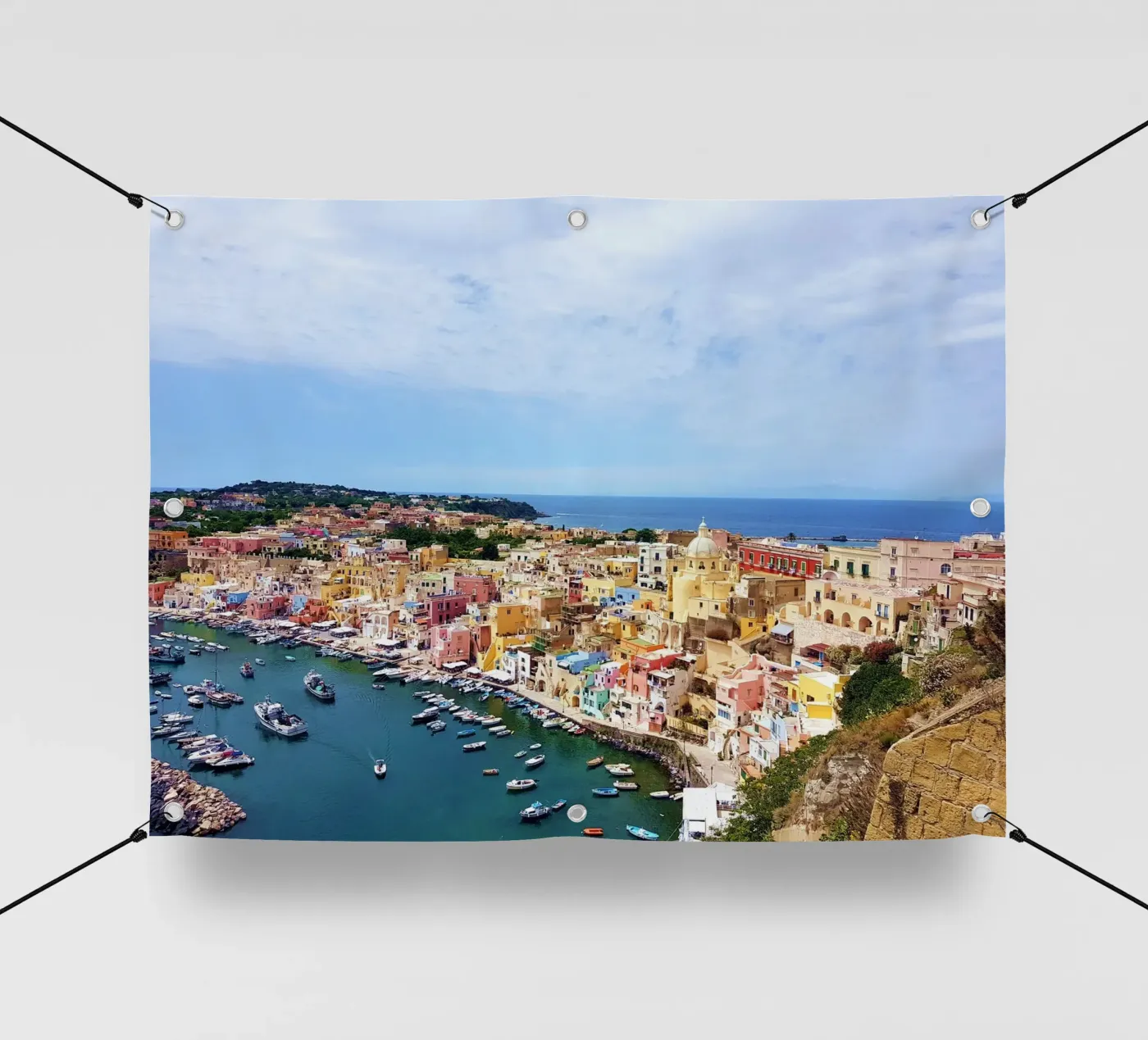 Procida telo in pvc da Massimo Frascogna