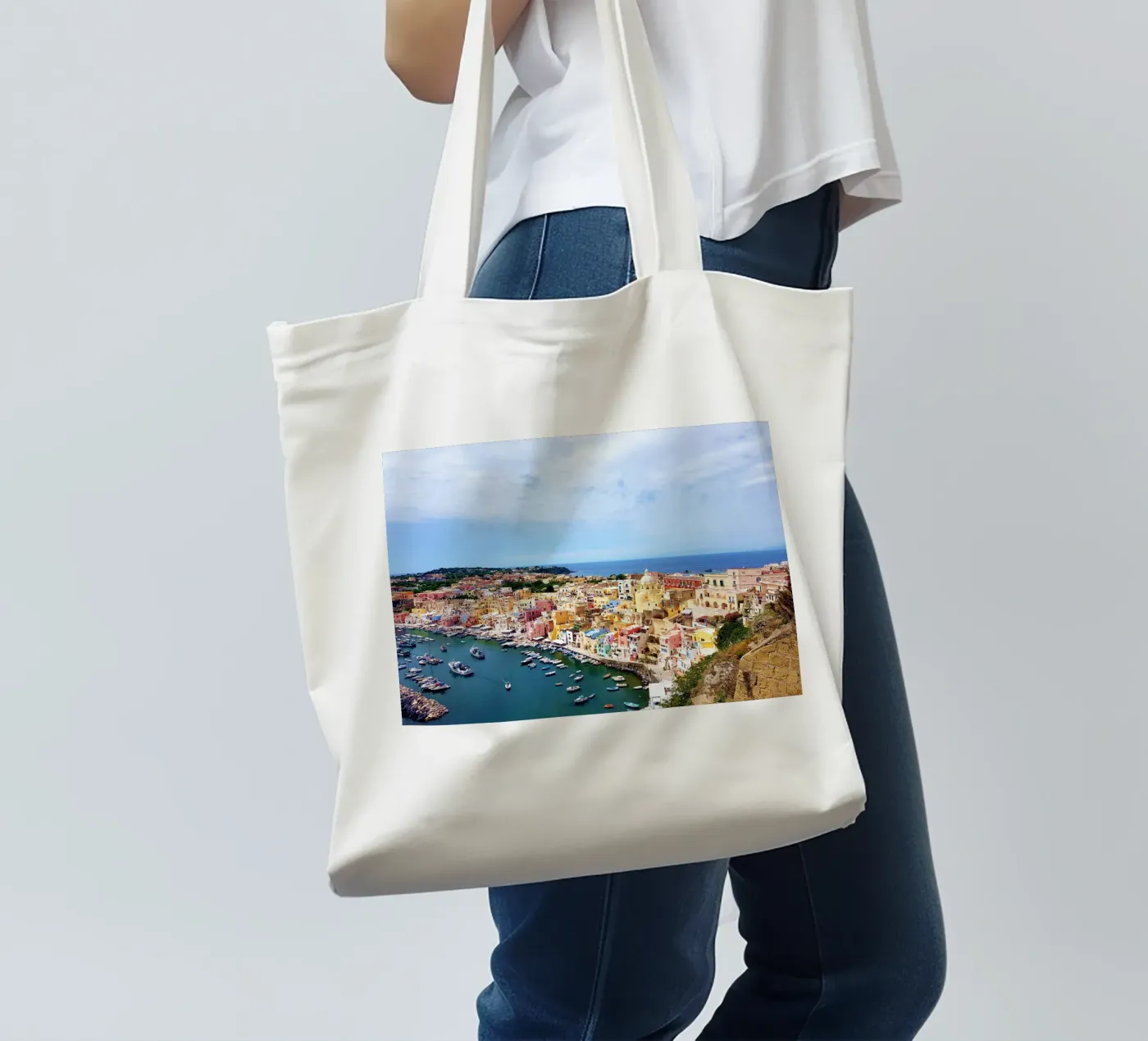 Procida tote bag by Massimo Frascogna