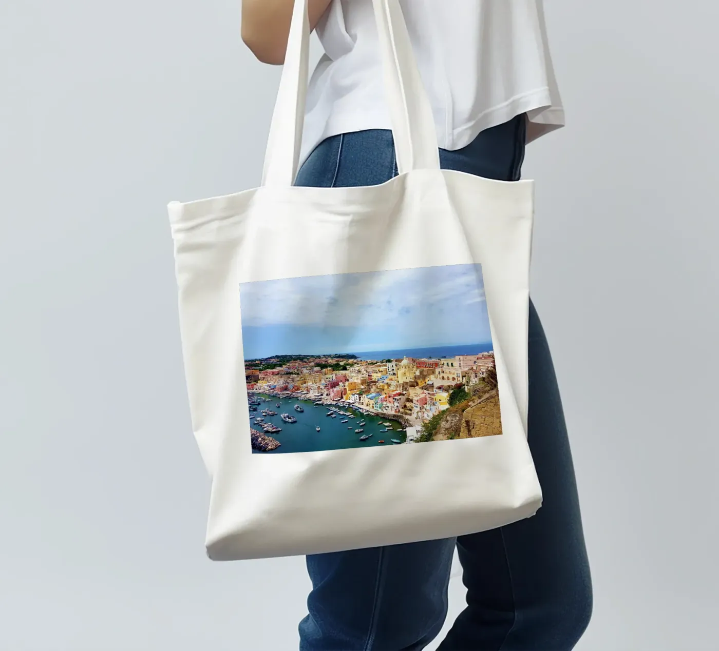 Procida tote bag by Massimo Frascogna