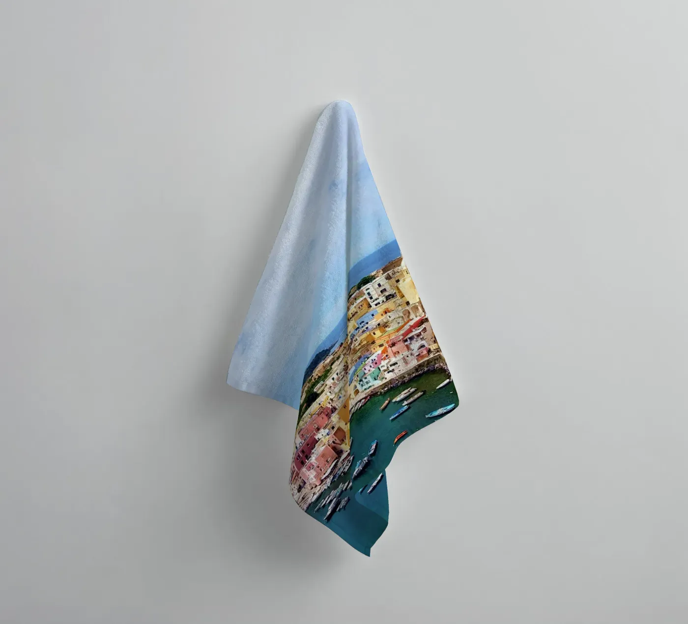 Procida Handtuch von Massimo Frascogna