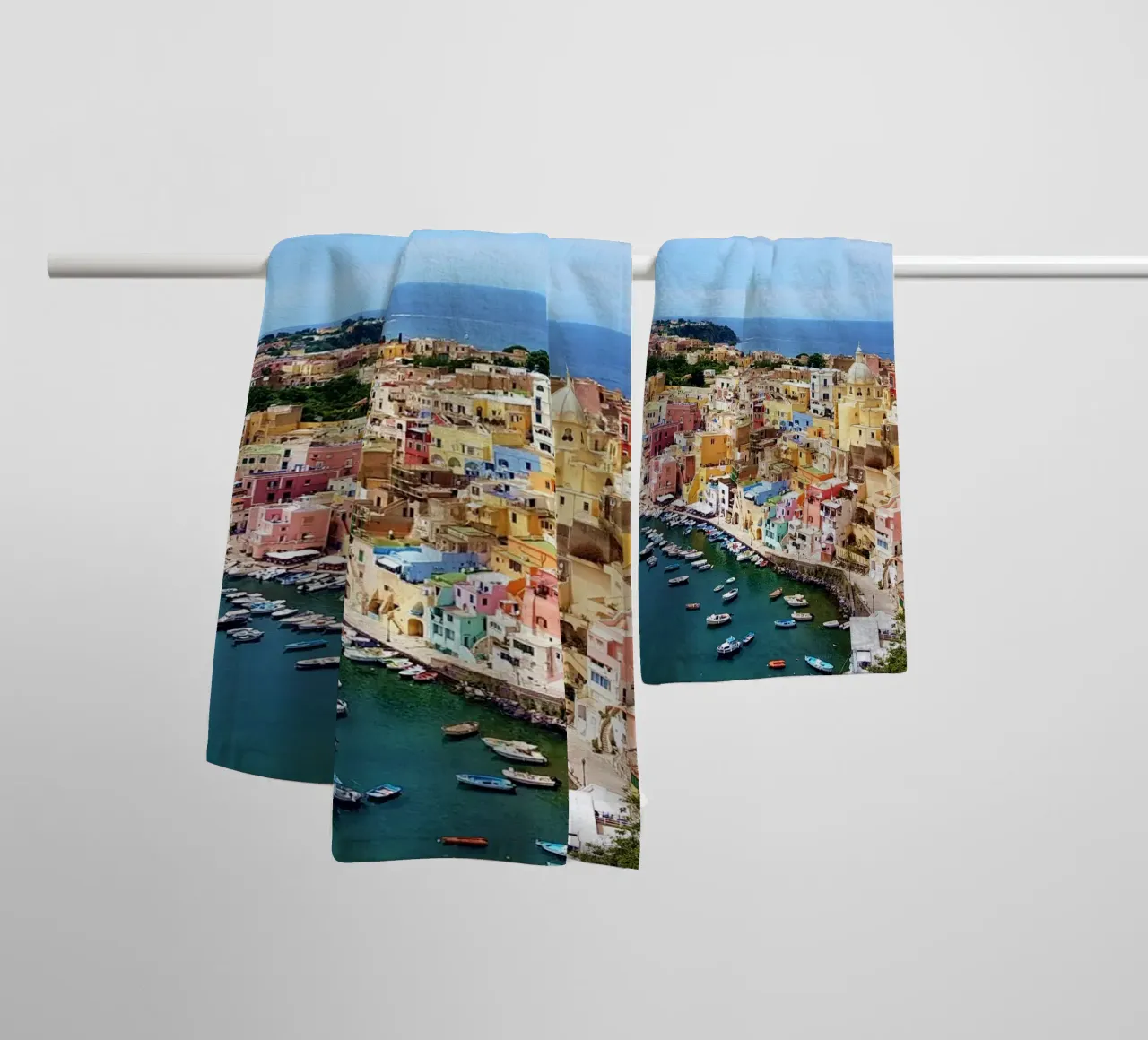 Procida badhanddoek van Massimo Frascogna