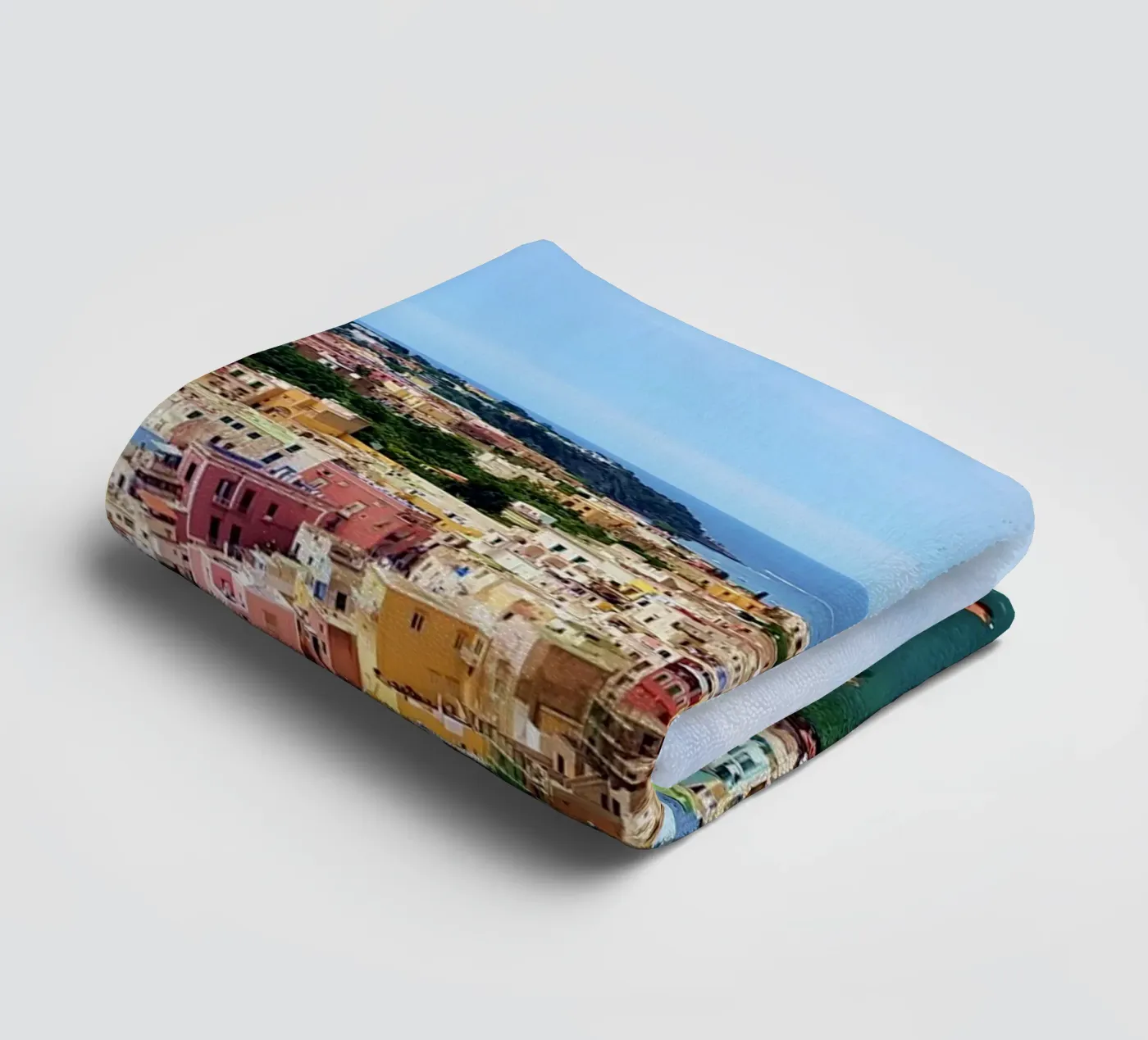 Procida Handtuch von Massimo Frascogna