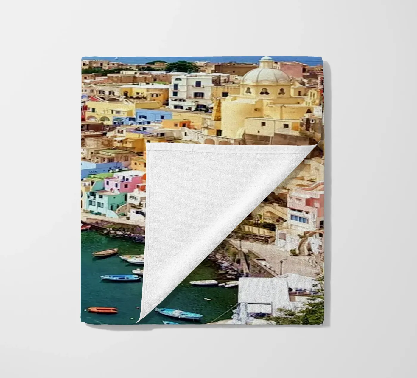 Procida serviette de plage de Massimo Frascogna