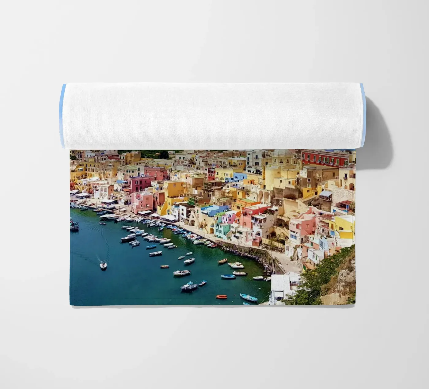 Procida serviette de plage de Massimo Frascogna