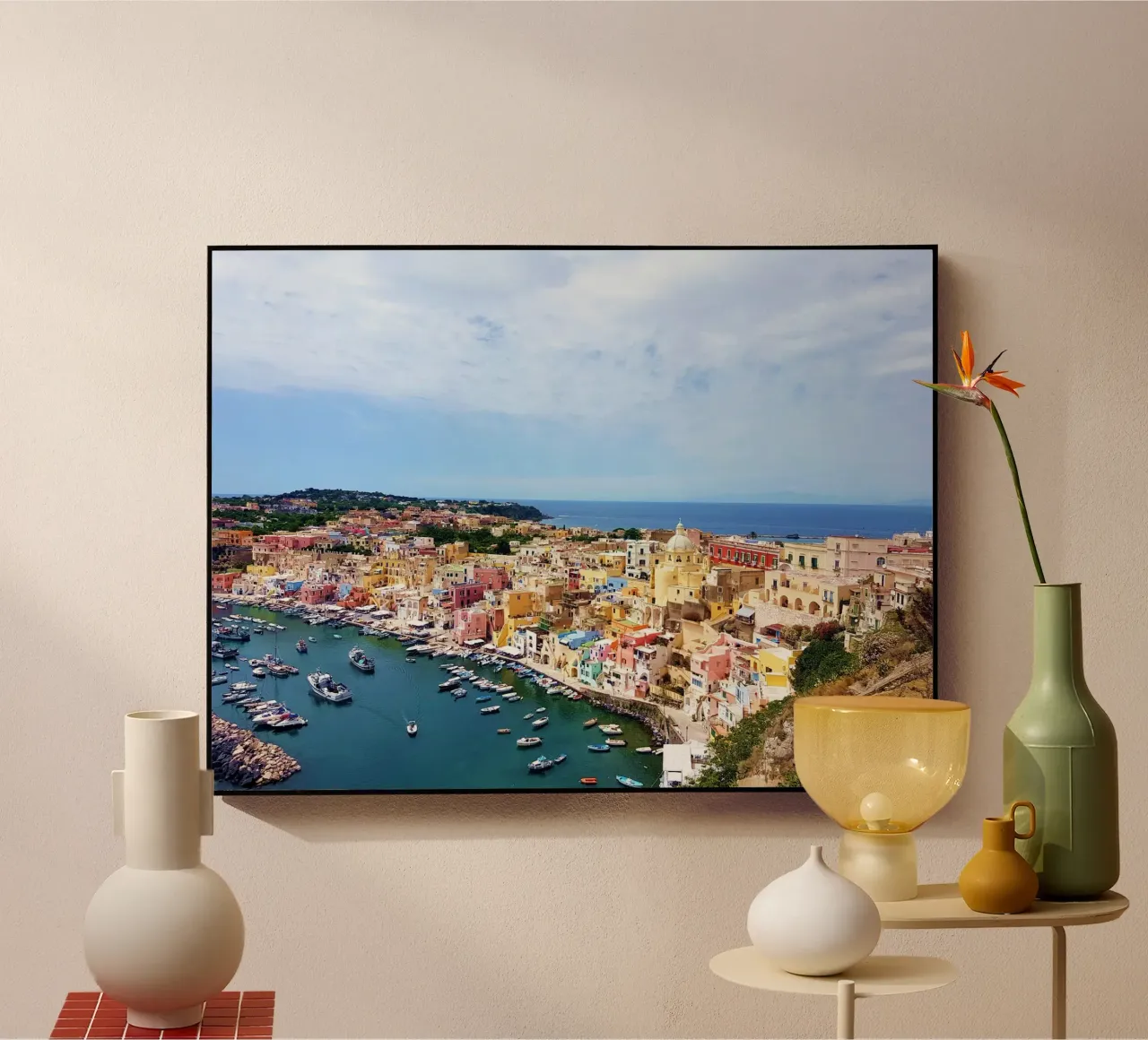 Procida Acryl-Glas von Massimo Frascogna