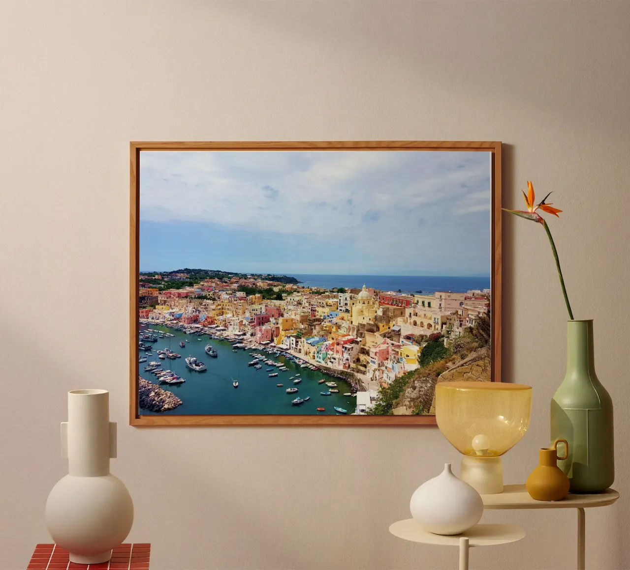 Procida alluminio dibond da Massimo Frascogna