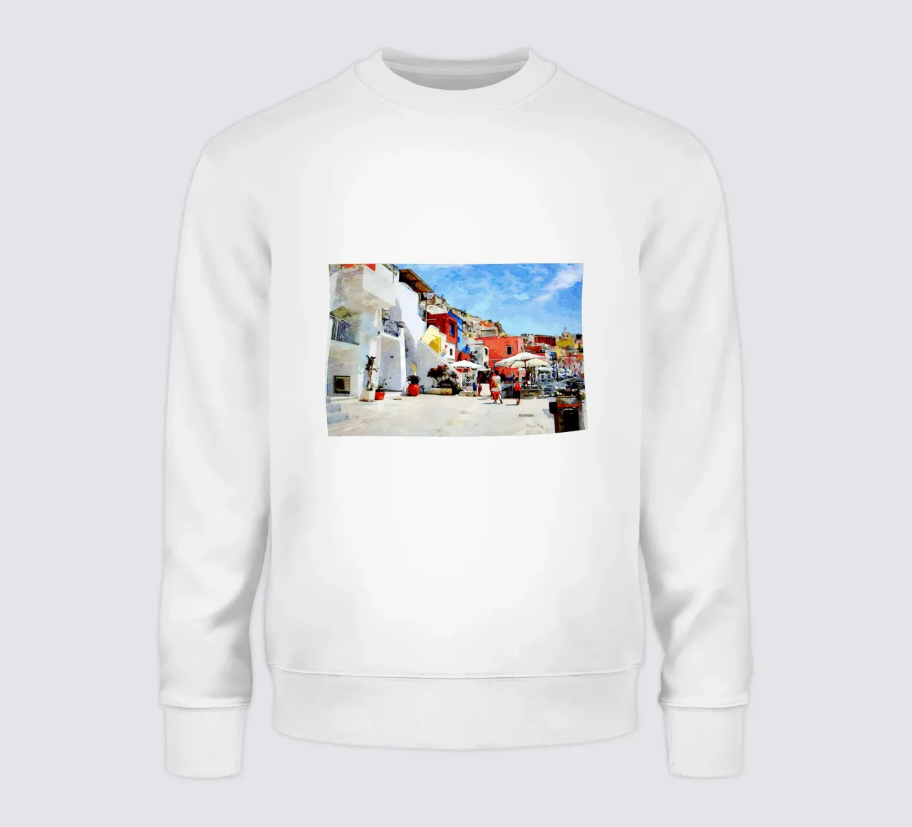 Procida sweatshirt by Massimo Frascogna