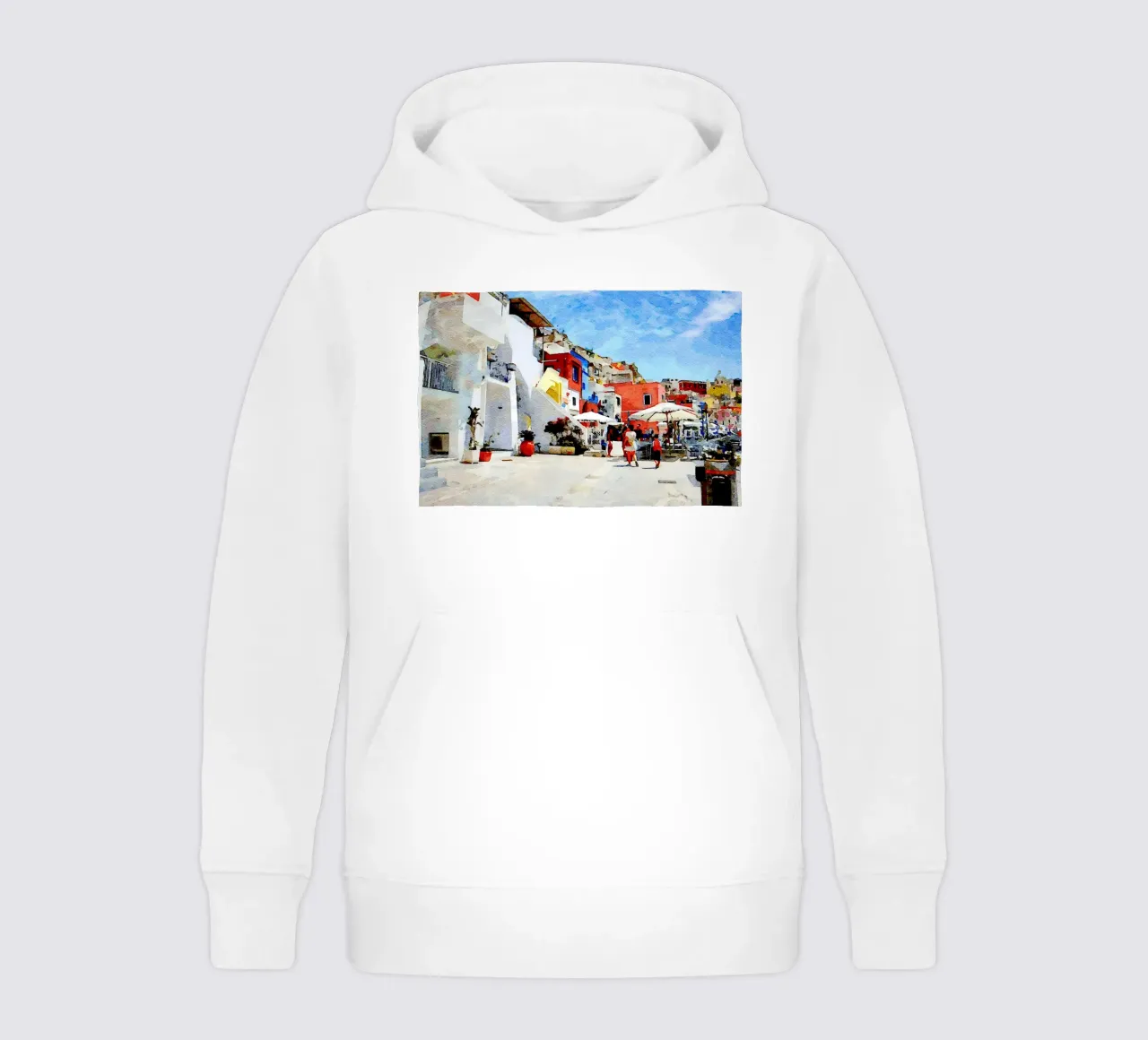 Procida felpa bambino con cappuccio da Massimo Frascogna