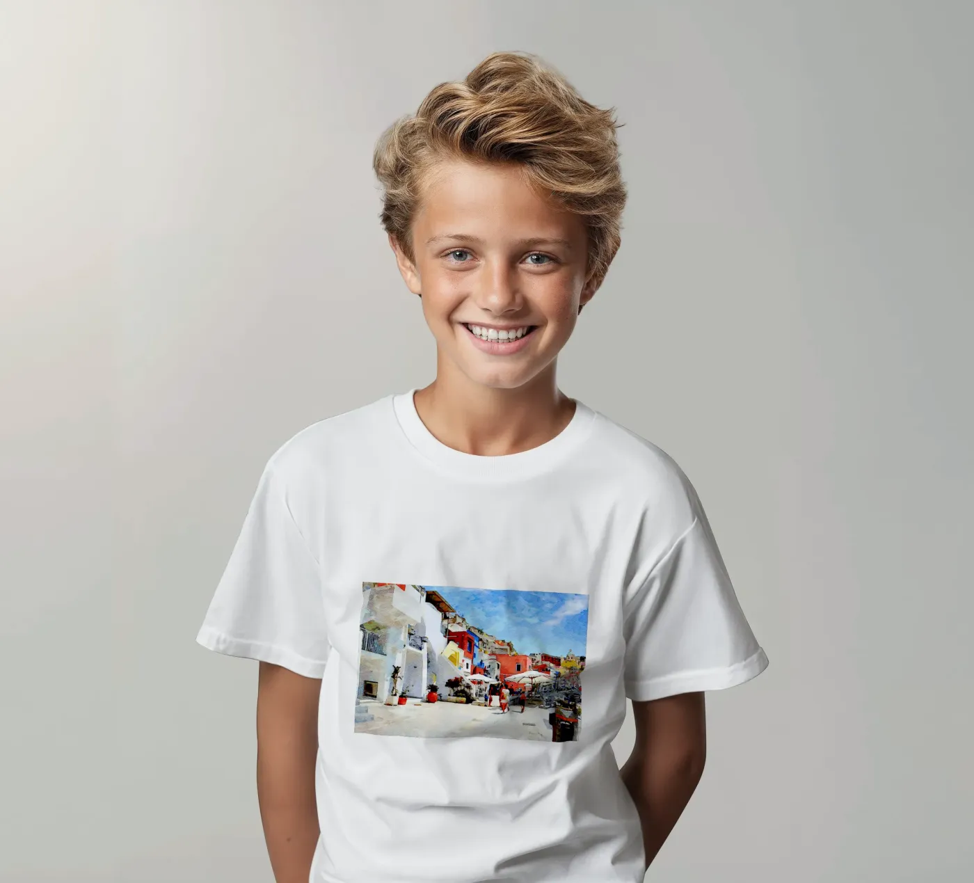 Procida t-shirt enfant de Massimo Frascogna