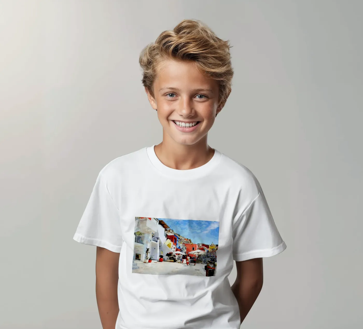 Procida t-shirt bambini da Massimo Frascogna