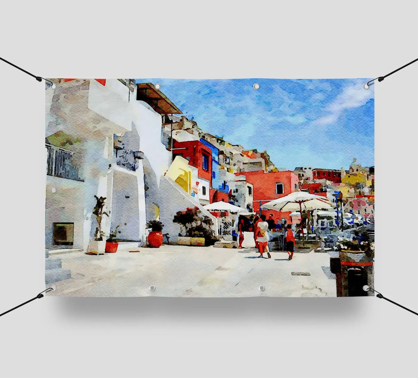 Procida PVC Plane von Massimo Frascogna