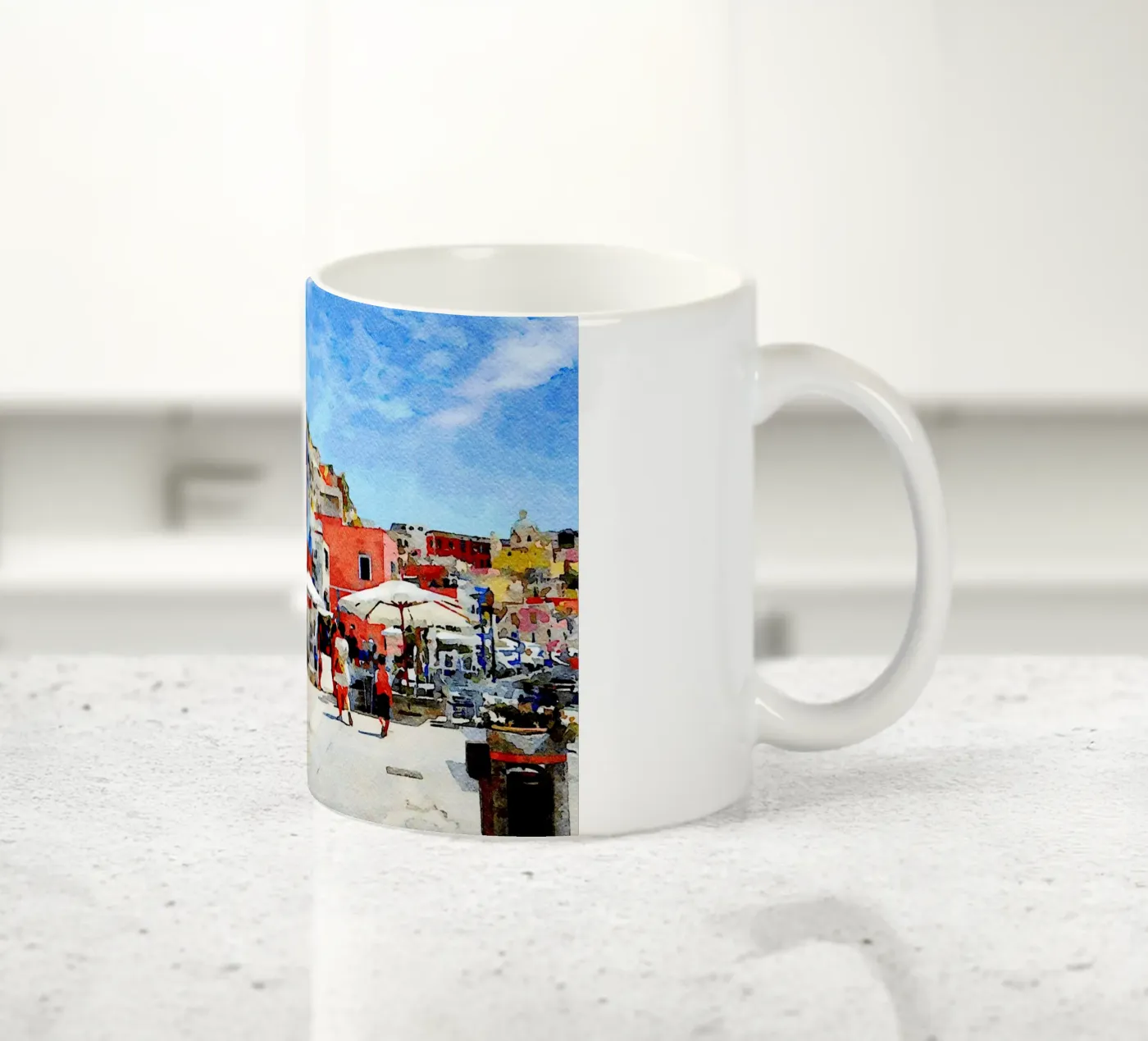 Procida tazza in ceramica da Massimo Frascogna