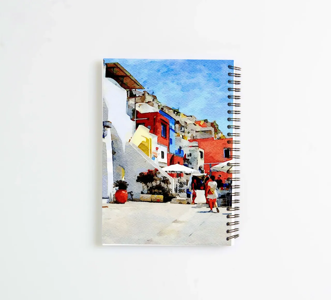 Procida spiral notebook by Massimo Frascogna