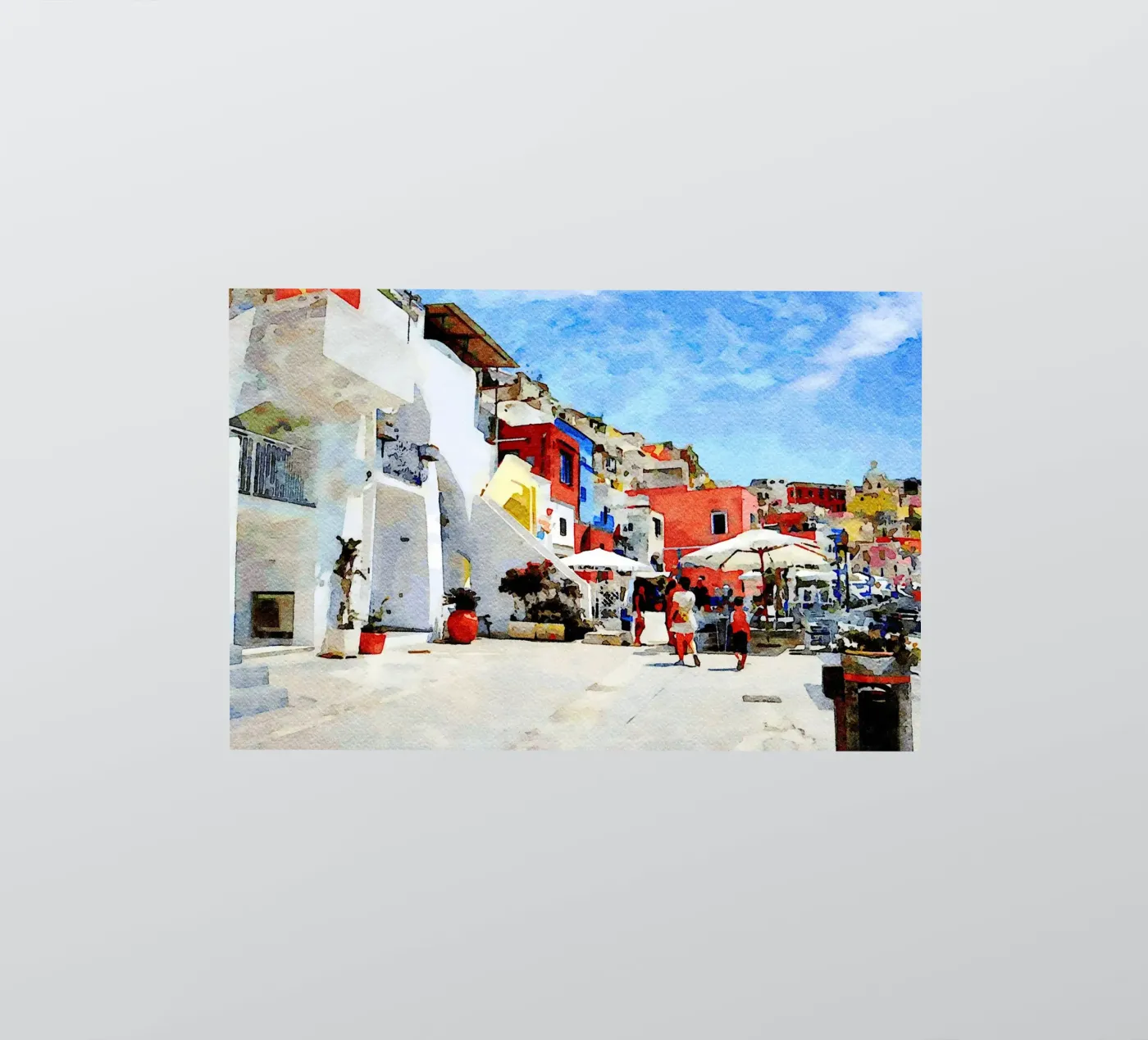 Procida sticker van Massimo Frascogna