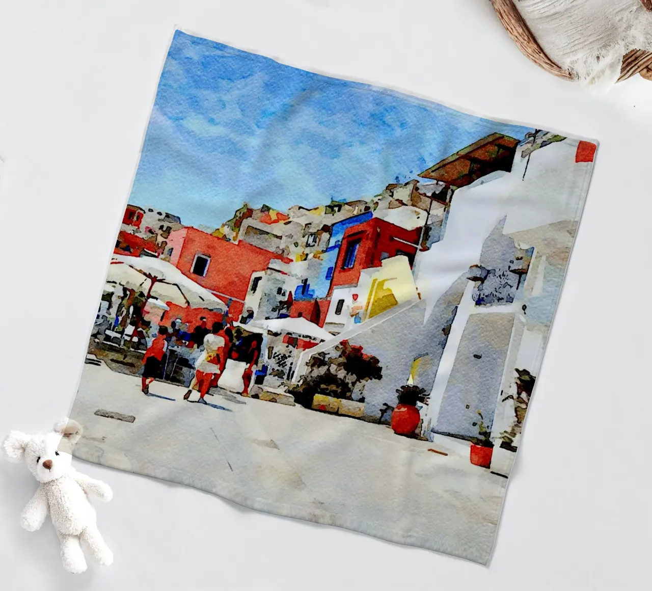 Procida fleecedeken van Massimo Frascogna